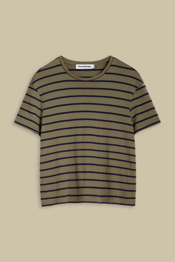 AMABEL | BRETON STRIPE LEAF GREEN