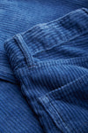 LIORA CROPPED | MID BLUE CORD