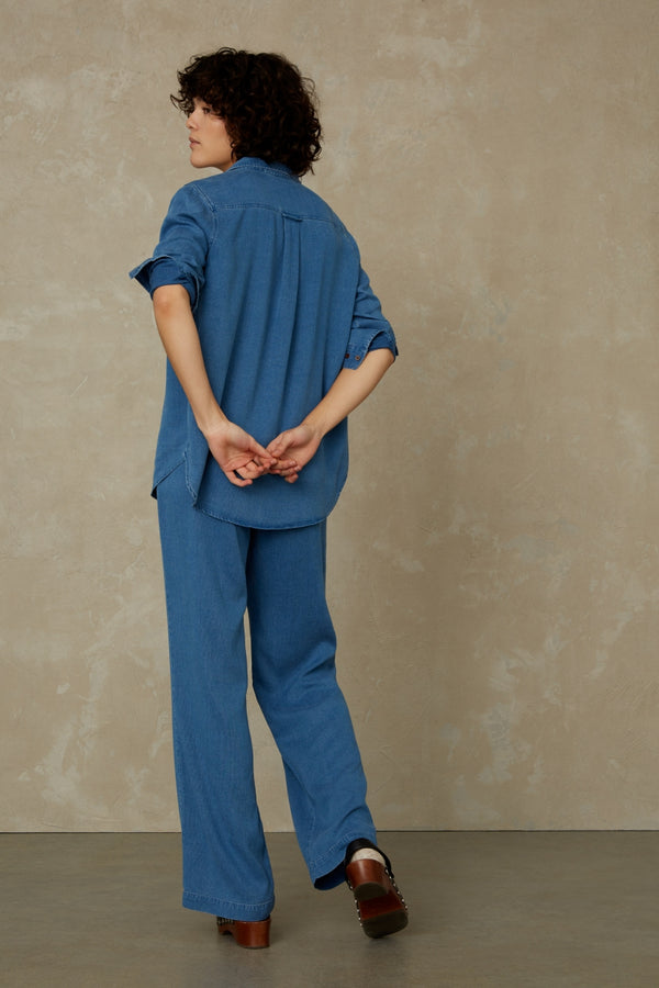 NORIKO | INDIGO STRUCTURE TENCEL