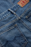 CAROLINE CROPPED | ECO HOLO VINTAGE LIGHT BLUE