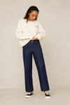 LIORA CROPPED SELVAGE PIONEER | REVIVAL SAVEMESO RINSE