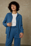 TAJA | INDIGO STRUCTURE TENCEL