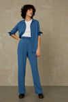 TAJA | INDIGO STRUCTURE TENCEL