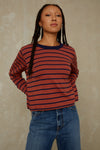 JESSAMINE | BRETON STRIPE TERRACOTTA