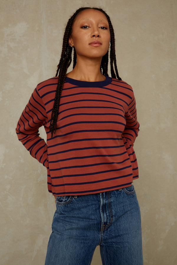 JESSAMINE | BRETON STRIPE TERRACOTTA