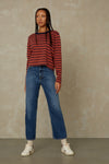 JESSAMINE | BRETON STRIPE TERRACOTTA