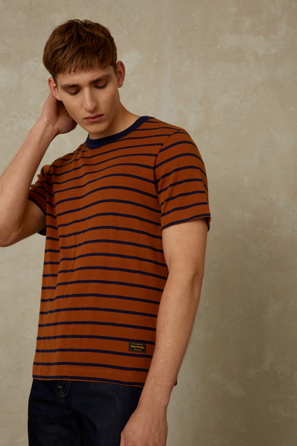 DARIUS | BRETON STRIPE CINNAMON