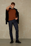 DARIUS | BRETON STRIPE CINNAMON