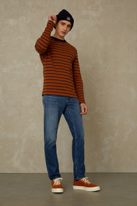 NEZER | BRETON STRIPE CINNAMON